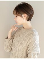 アフロート ギンザ(AFLOAT GINZA)&nbsp;【小鳥居】大人可愛い艶カラーショートボブ30代40代50代