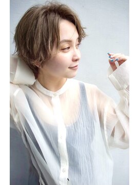 グランアージュ 船橋南口店(grandage) エッジショート 脱白髪染め ファイバープレックス 春パーマ t6