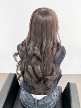 イオエ(ioe) デザインカラー/グランマッシュ/暗めカラー/ミディアムヘア