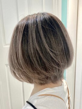 マティーナ ヘアー 池袋(Matina hair) 【大人ショートボブ/バレイヤージュ】20代30代40代