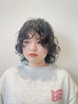 エレノア 梅田店(Eleanor) マッシュウルフ×パーマ