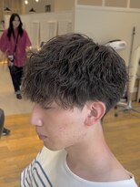 オーバルバイアピッシュ(OVARL by apish) 緩めた縦落ちツヤツイスト