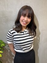 ロンドエニカ 大宮(Lond enika)&nbsp;シルキーベージュ斜めバング☆