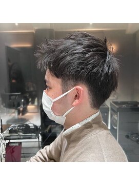 ガリカ 蔵前(Gallica) 【竹之内蔵人】アップバングに清潔感のある爽やか黒髪短髪