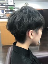 ファイン 滝川店(Fine)&nbsp;20代30代くせ毛風ショート　ニュアンスパーマ