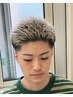 ●新規限定【毎朝キマる★メンズカラー＋カット】＋シェービング眉カット