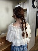 【薬院・今泉carlm/上川美幸】ヘアアレンジ