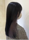 インナーカラー/Aujuaトリートメント/パープルカラー