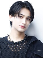 リップス 表参道店(LIPPS)&nbsp;前下がりセンターパートスタイル