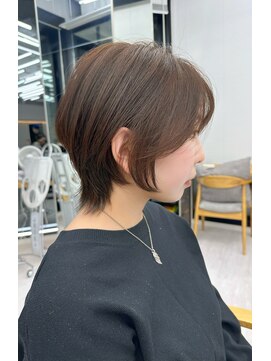 ビューナゴヤ 名駅(VIEW NAGOYA) 黒髪カタログ/ボブルフ/小顔に見せるヘア/ワンレン