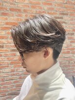 オーガニック アトリエ 大宮(organic+atelier)&nbsp;10代20代ニュアンスパーマ毛流れセンターパートマッシュショート