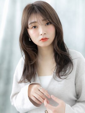 ドクターズサロン LAB 小山店 ミストバング透明感カラーレイヤーロングp小山20代30代40代