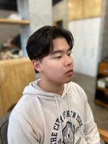 メンズカット バイ ソイクフ(メンズカット by SOY-KUFU)&nbsp;20代30代40代◎メンズ刈り上げツーブロックスーツスタイル韓国風