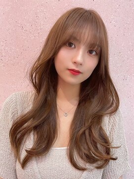 シー バイ ロンド 新宿(Sea by Lond) くびれヘア/大人かわいい/グレージュ