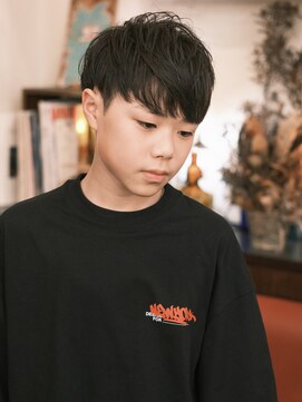 デフ(def) メンズ ツーブロックナチュラルマッシュ