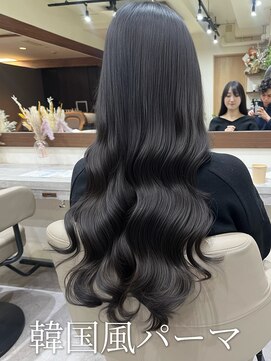 アミー 駒澤(Ammy komazawa) 銀座店1番人気メニュー「韓国風パーマ」