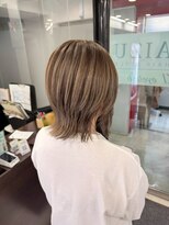 アイズ 本厚木(AIZU)&nbsp;白髪ぼかしハイライト ベージュ