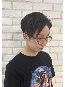 アッシュ 稲田堤店(Ash) ハンサムショート×波打ち