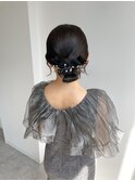 tight chignon
