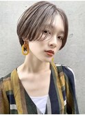 骨格補正カットでつくる大人かわいい小顔ショート