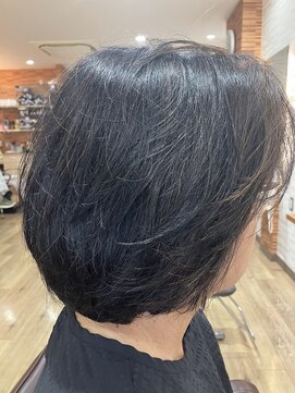 アートイン サイドパートのブラシアウト