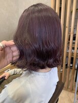 ココンヘアー(KOKON hair)&nbsp;【ブリーチ × パープルレッド】