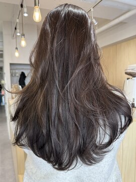 バベル アット フルリール 甲子園口(BABEL at fleurir) レイヤーカット/ブラウンカラー/ラベンダーカラー