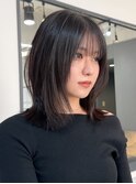 ニュアンスレイヤーカットレイヤーボブフェイスレイヤー/岸本
