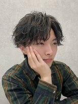 ジーナ 天神(Zina)&nbsp;【福岡/天神/メンズパーマ】波巻シャドウパーマ