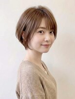 ハピネスフィール 宇治店(Happiness FEEL)&nbsp;30代40代大人可愛いひし形丸みショートボブ