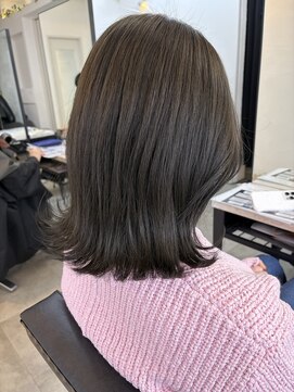 アルメリア 池袋(Arumeria) グレージュオリーブグレージュくびれヘアミディアムレイヤー