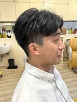 モリオ フロム ロンドン 成増店&nbsp;【morio成増/宇佐美】アップバング／刈り上げ