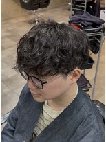 クオル キャスト 神戸三宮(QOL×cast) メンズルーズショートメンズパーマ/三宮