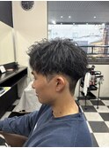 アップバングショート