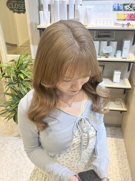 オーセンヘア(AUTHEN.HAIR) ミルクティーベージュ/ハイトーンベージュ