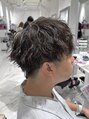 NYNY MEN 垂水店【メンズサロン/メンズカット/メンズパーマ】【8/1 OPEN（予定）】&nbsp;広がりを抑えた縦落ちツイストスパイラルパーマ