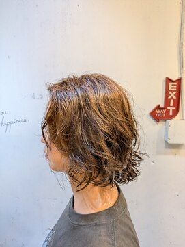 エルフルール(elfroole) 外ハネスパイラルパーマ