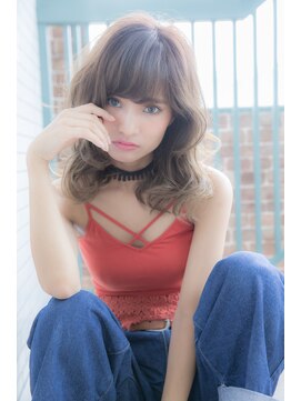 ハイラス(HAIRAS) 【HAIRAS】好感度◎ 外国人風ゆるふわセミロング!