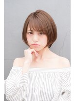 ラミ(L'ami)&nbsp;【東 純平】大人かわいい 小顔 丸み ショートボブ