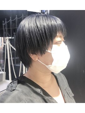 オンザ(ONTHE) アッシュグレー 前上がりショート