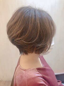 アグ ヘアー ティサーク 調布店(Agu hair ttysark) スッキリ前下がりショートボブ