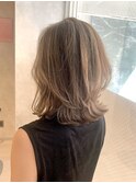 20代30代40代☆簡単セットでかわいく☆こなれミディアムレイヤー