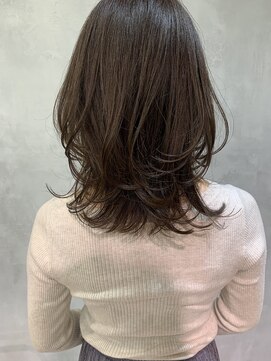 キチ(kichi.) [kichi.] くびれミディアム×ショコラブラウン