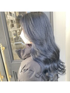 ヘアスタジオ アルス 御池店(hair Studio A.R.S) ダークブルーグレー