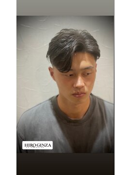 ヒロギンザ 銀座本店(HIRO GINZA) 7:3ビジネススタイル/フェード/スキンフェード/メンズショート