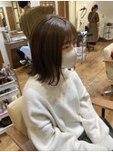切りっぱなしボブ