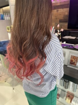 バイブス バイ ケンジ(vibes by KENJE) グラデーションカラー　ピンクカラー