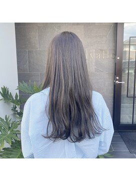 メゾン アヴァロ(Maison Avallo) お客様スナップ　カーキグレージュ/透明感カラーのロングヘア