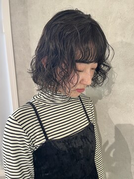 ハイプ(HYPE) 【Manae】ニュアンスボブパーマ/顔まわりレイヤー