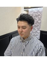 プラウド(PROUD) メンズパーマ　田町　理容室　フェード　床屋　シェービング